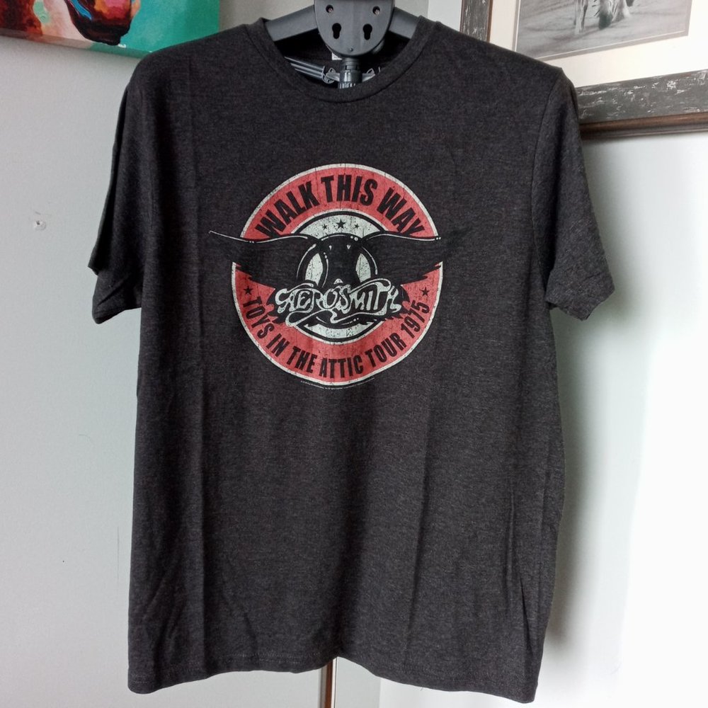Aerosmith Walk this Way "Toys in the Attic Tour 1975" T-Shirt Size Large